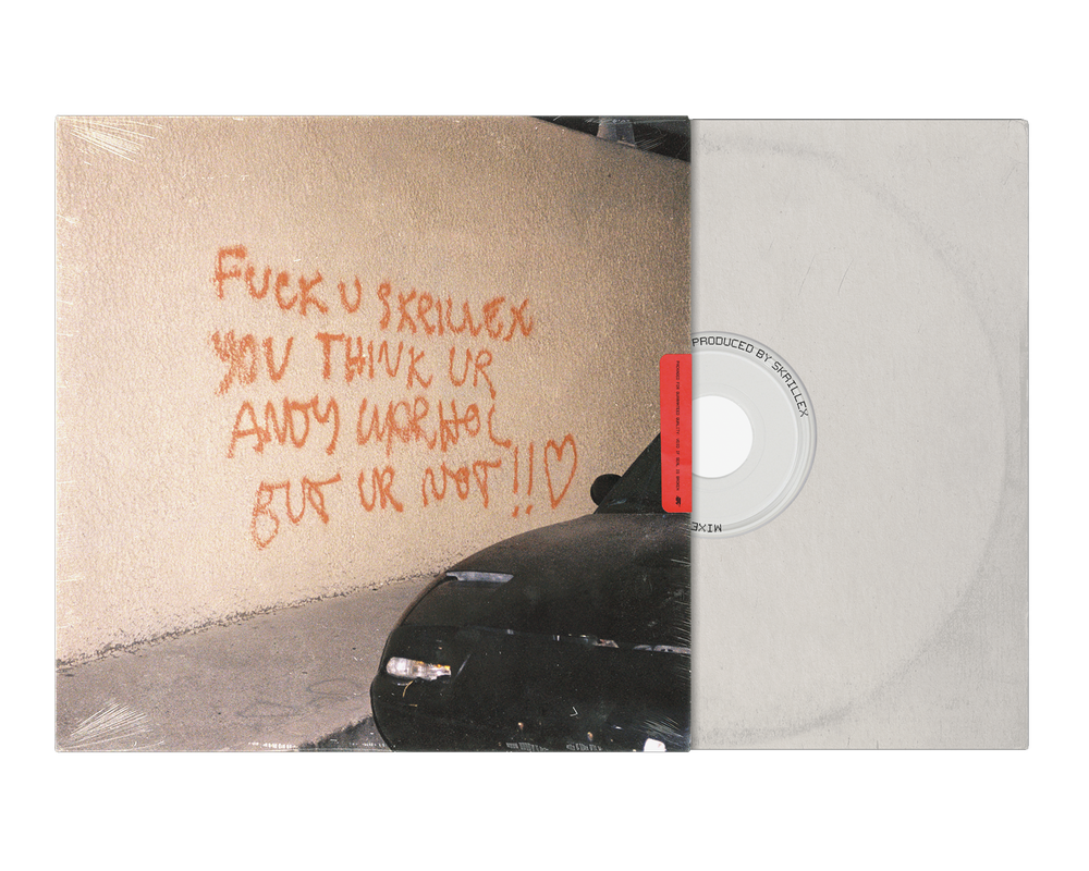 F*CK U SKRILLEX YOU THINK UR ANDY WARHOL BUT UR NOT !!<3 2LP 12
